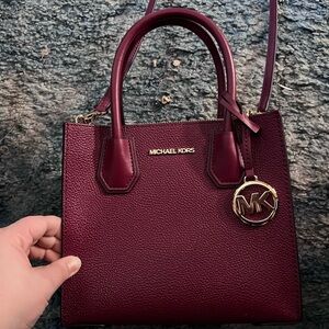 Michael Kors Burgundy Handbag